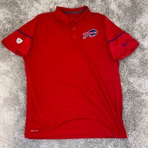 Nike Buffalo Bills team polo, Nike dri-fit, men’s size XL